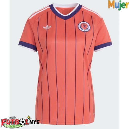 Camiseta Escocia Visitante Equipación para mujer Mundial 2026 manga corta